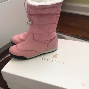 Gucci girls boots